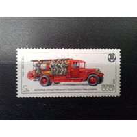 СССР 1985 пожарная машина