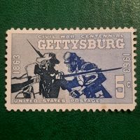 США 1963. Civil War Gettysburg