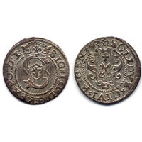 Шеляг 1593, Сигизмунд III Ваза, Рига, коллекционное состояние