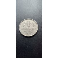 ФРГ 1 марка 1954 г. - Монетный двор J Гамбург