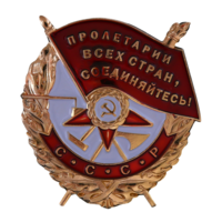 Копия Орден Красного Знамени СССР 1-й вариант