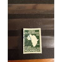 1939 Португальская колония Мозамбик контуры Африки (4-7)