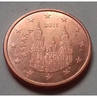 5 евроцентов, Испания 2011 г., AU