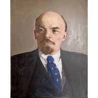 Портрет Ленин 100х80см (холст, масло) с 1 рубля без МЦ