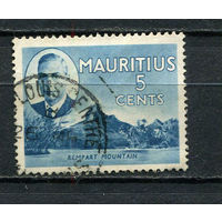 Британские колонии - Маврикий - 1950 - Георг VI. Гора 5С - [Mi.231] - 1 марка. Гашеная.  (Лот 39EZ)-T25P5