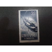 Гвинея 1953 колония Испании жук