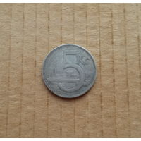 Чехословакия, 5 крон 1930 г., серебро