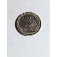 Аруба 25 центов 2010 года .