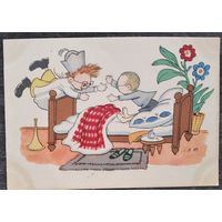 Лаптев А. Приключения Незнайки и его друзей. (5) 1958 г. Чистая.