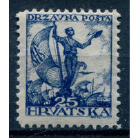 Королевство СХС, Хорватия - 1919г. - матрос, 25 f - 1 марка - MNH. Без МЦ!