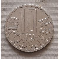 10 грошей 1987 г. Австрия