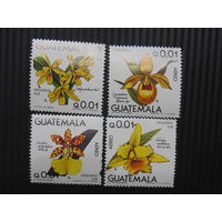 Гватемала 1978 г. Цветы.