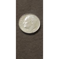 США 10 центов 1999г. Р