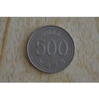 Южная Корея 500 вон 2008