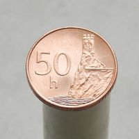 Словакия 50 геллеров 2007