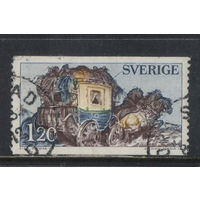 Швеция 1971 Дилижанс Картина Эйгила Шваба #716