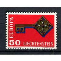 Лихтенштейн - 1968 - Европа (C.E.P.T.) - ключ - [Mi. 495] - полная серия - 1 марка. MNH.