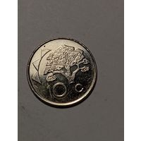 Намибия  10 центов 2012 года .