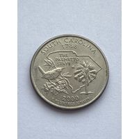 25 центов 2000 г. Южная Каролина, США
