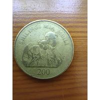 Танзания 200 шиллингов, 2008  -99