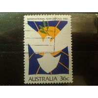 Австралия 1986 Межд. год мира
