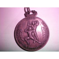 Знак. Медаль спортивная  в соревнованиях по атлетизму бодибилдингу. Бронза.