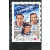 СССР 1983. Полет космического корабля