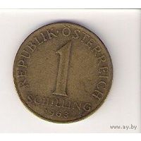 Австрия, 1 shilling, 1963г