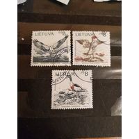 1992 Литва фауна птицы (2-12)
