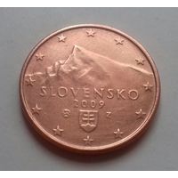 5 евроцентов, Словакия 2009 г., AU