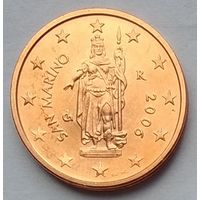 Сан-Марино 2 евроцента 2006 г.