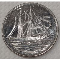 Каймановы острова 25 центов, 2005 (7-4-23)