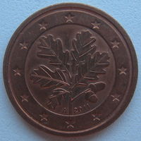 Германия 2 евроцентa 2011 (A) г.