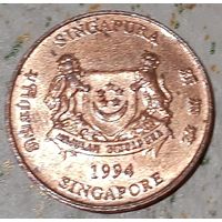 Сингапур 1 цент, 1994 (14-6-4)