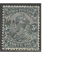 Индия. Король Георг V. 1911г. Mi#75.