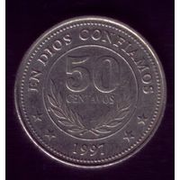 50 сентаво 1997 год Никарагуа