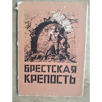 Набор открыток " Брестская крепость. " 1963 г. 10 открыток