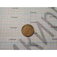 Монета 10 пфенингов 1924 г. Германия
