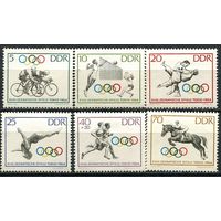 ГДР - 1964 - Спорт Летние Олимпийские игры - [Mi. 1033-1038]