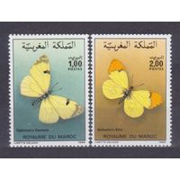 1986 Марокко 1104-1105 Бабочки 5,50 евро