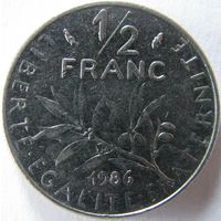 F.198-25 пол франка 1986
