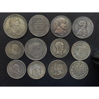 Копии редких монет 12 шт. (одним лотом)