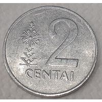 Литва 2 цента, 1991 (8-3-2)