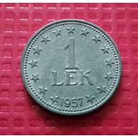 Албания 1 лек 1957 г. #41543