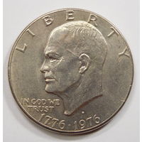 США 1 доллар 1976  200 лет независимости двор D