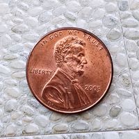 1 цент 2005 года США. Красивая монета!