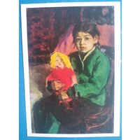 Абдулаев А. Портрет Шахлы. Дети. 1988 г.