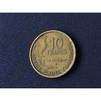 Франция 10 франков 1953 В