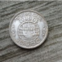 Werty71 Тимор 10 эскудо 1964 серебро