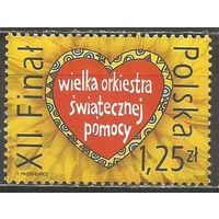 Польша. Финал Великого оркестра праздничной площади. 2004г Mi#4092.